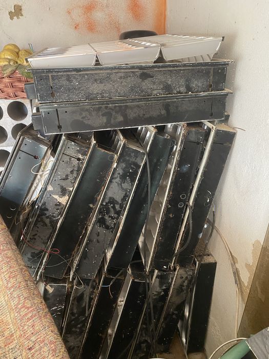 Candeeiros industriais vintage