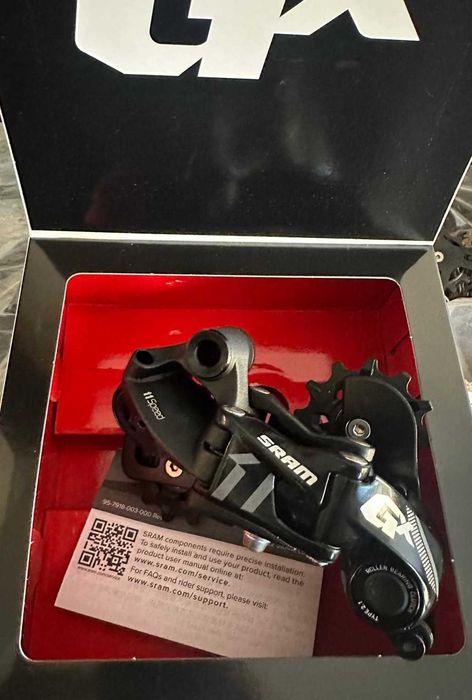 Przerzutka tylna SRAM GX 1 x 11s Sprzeglo typ 2.1 10-42 ebike idealna do enduro ebike sram black