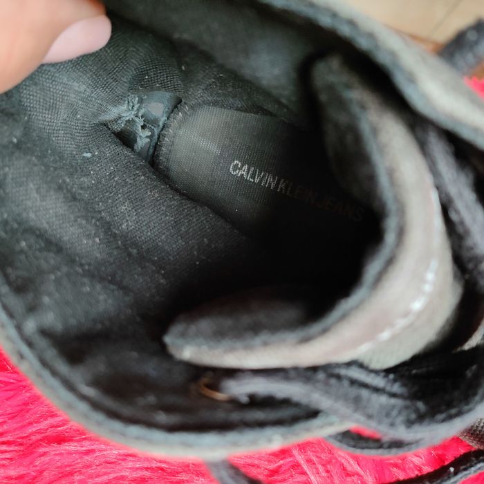 Czarne wysokie trampki Calvin Klein 43