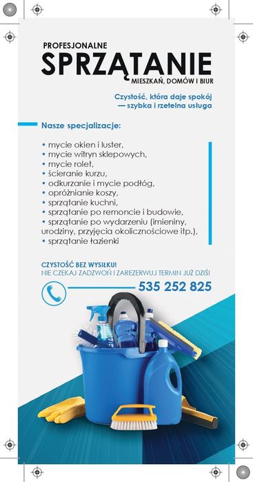 Profesjonalne sprzątanie mieszkań, domów i biur