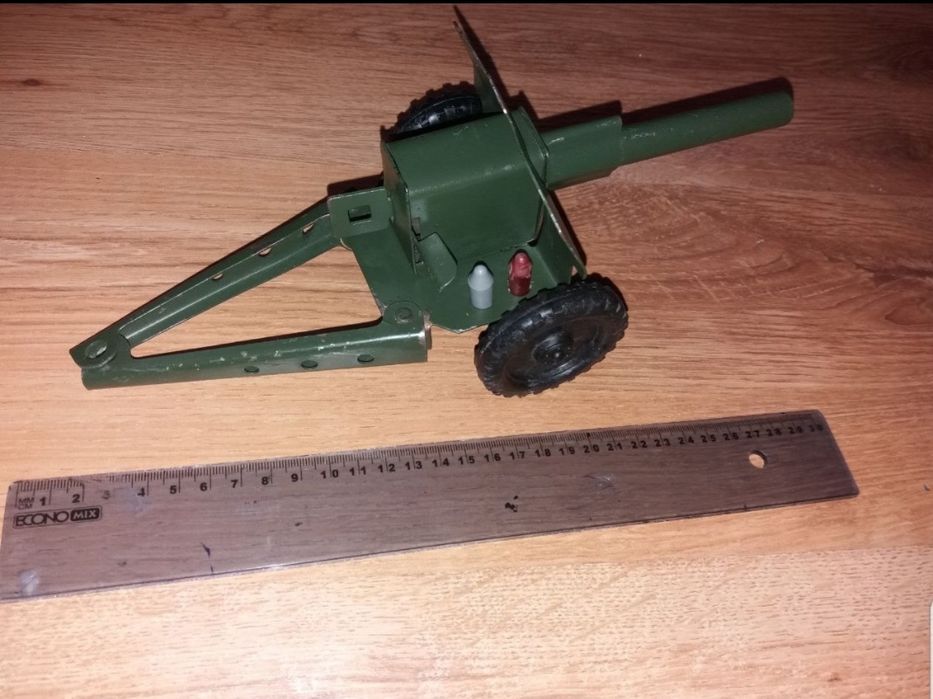 Игрушка СССР Пушка металическая Новая