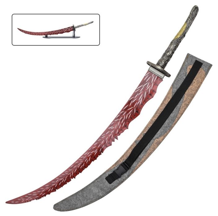!!Miecz dekoracyjny Dragon-Hunter’s Great Katana z gry Elden Ring PREMIUM!!