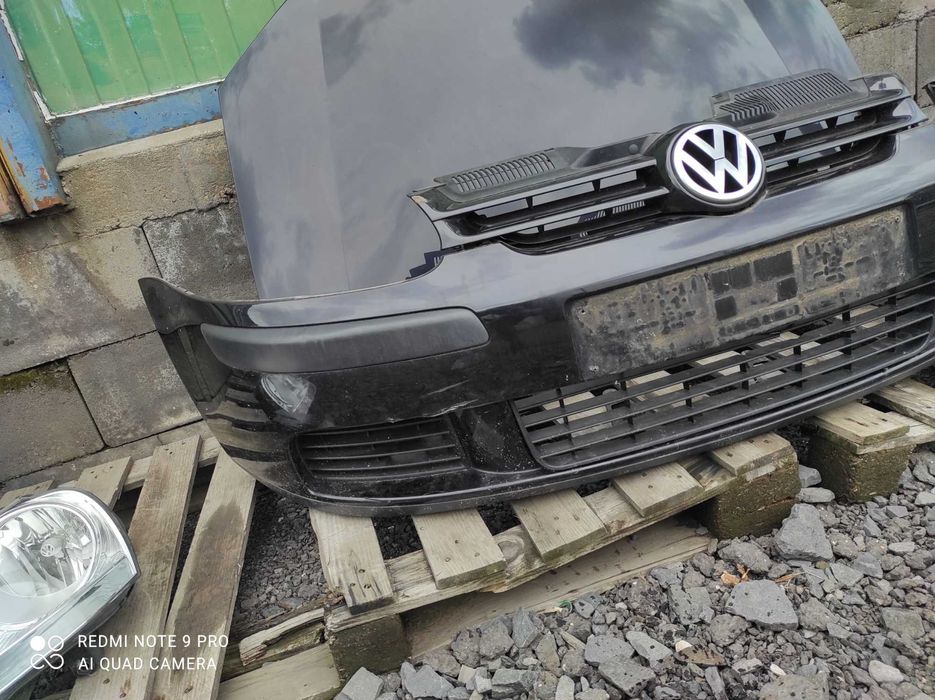 VW golf 5 V LC9Z maska zderzak lampy wzmocnienie klapa