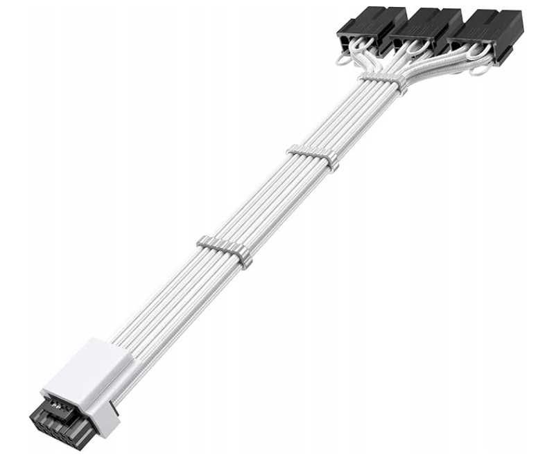 PCIE 5.0 GPU 16AWG Przedłużacz do zasilacza PC kabla GPU 12VHPWR