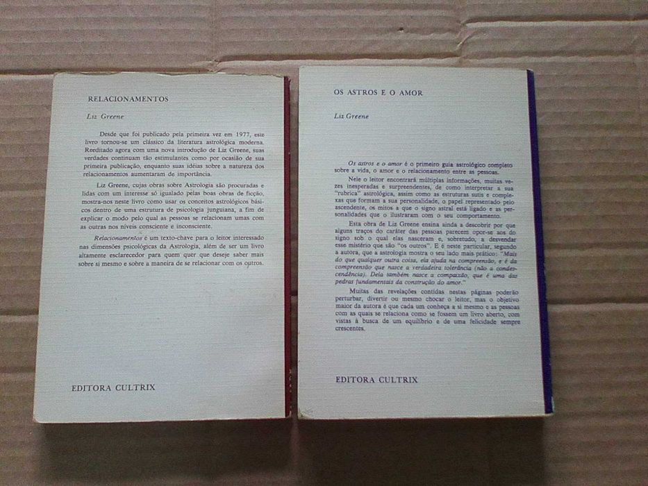 Relacionamentos / Os Astros e o amor - valor conjunto