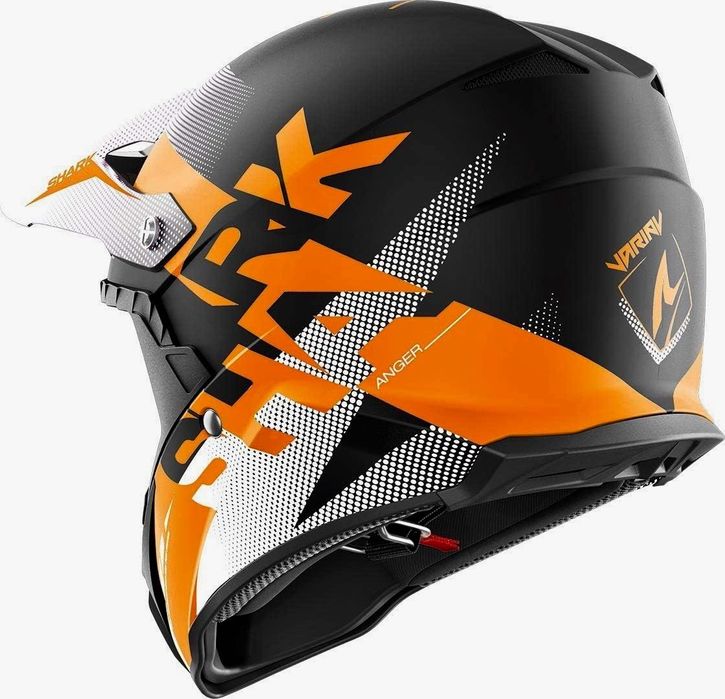 Capacete NOVO Shark Varial Anger Orange (50% DESCONTO) Tamanho M