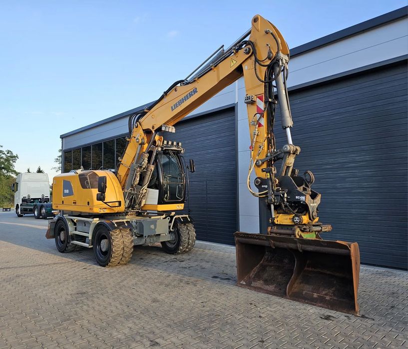 Liebherr A 918 Litronic Oryginał  ROTOTILT ENGCON Roto Szczypce GPS Indexator