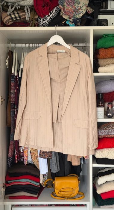 Conjunto blazer e calções
