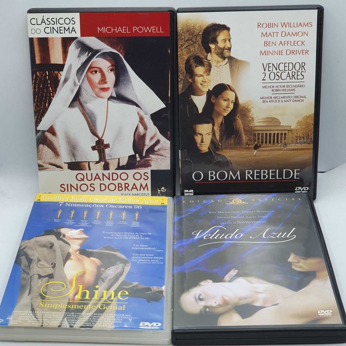 DVD 11/4 - Lote de 18 DVD's Filmes Diversos Ref. VI