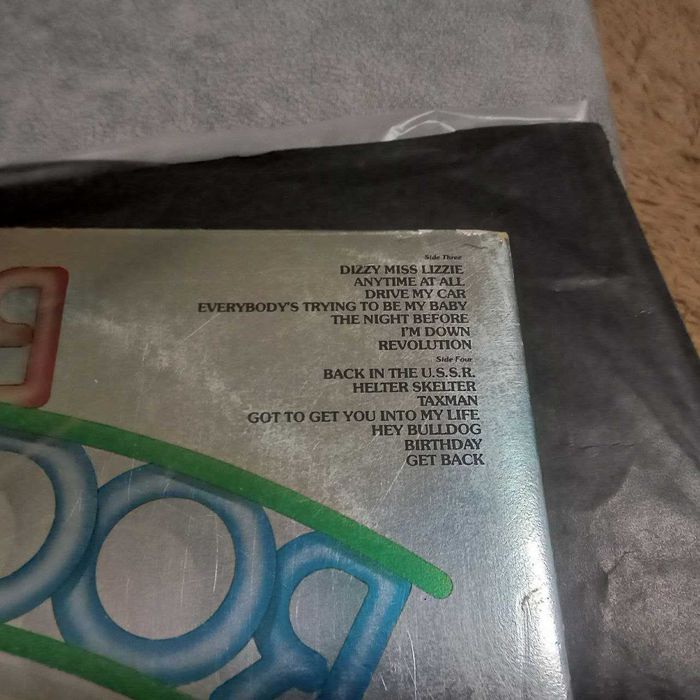 beatles - rock-n-roll music. японский 2 lp