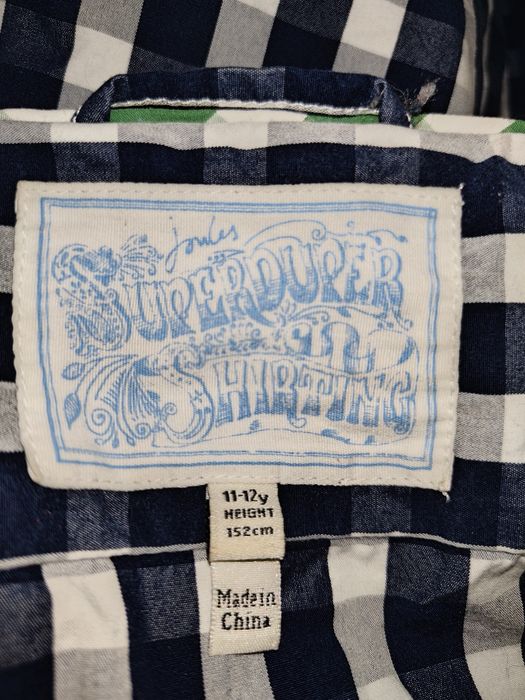 Koszula chłopięca w kratę Joules Superduper Shirting  152cm