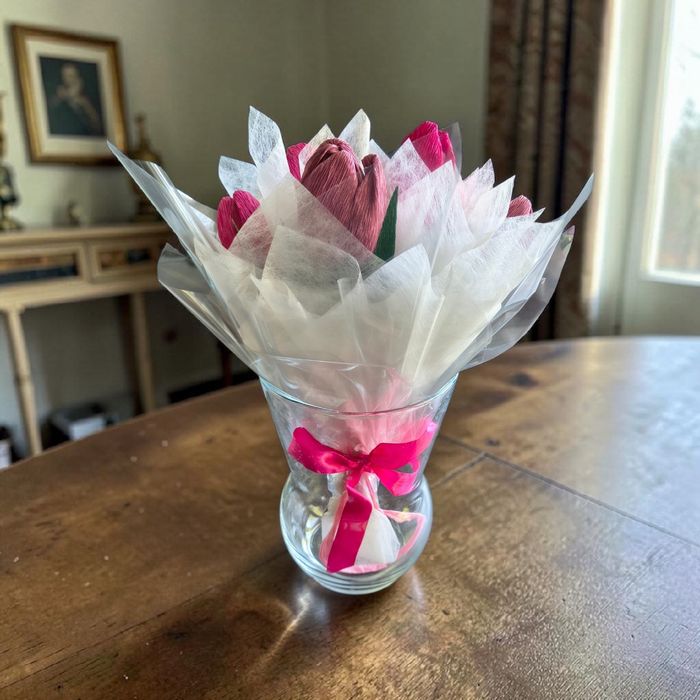 Bukiet jadalny tulipany