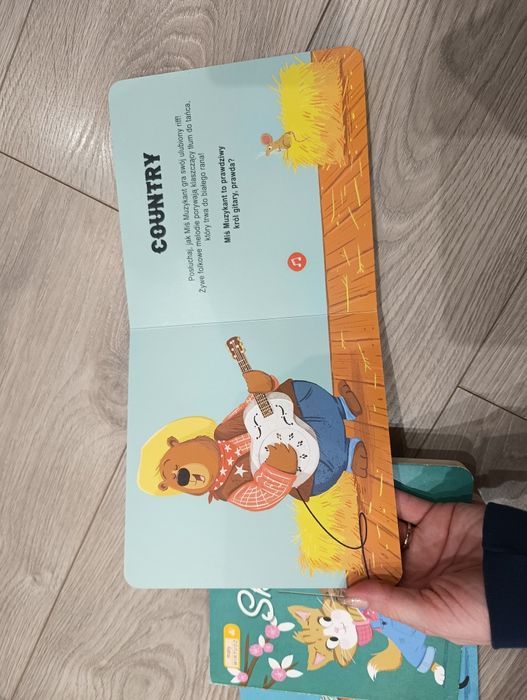 4 grające książeczki z serii Mały wirtuoz