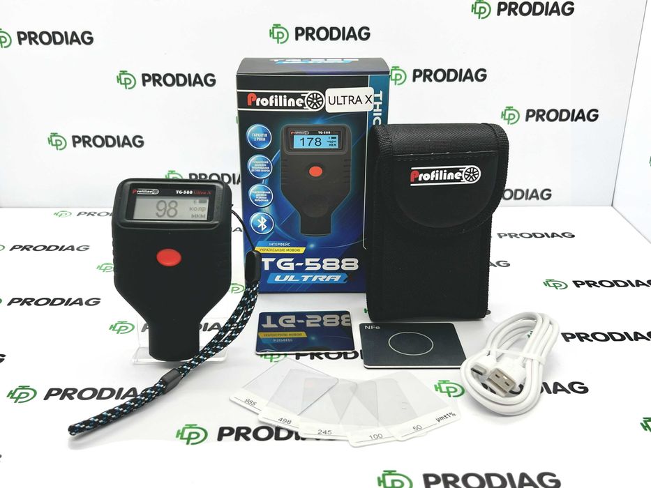Profiline TG-588 Ultra X - товщиномір фарби з пошуком GPS-трекерів