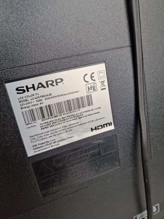 Telewizor SHARP używany