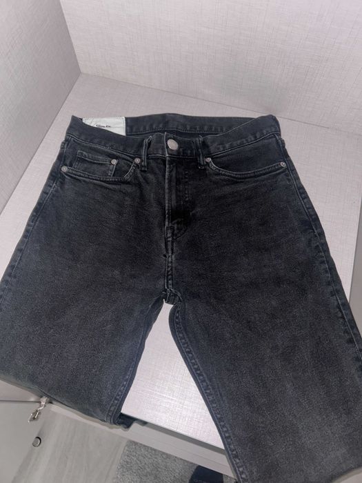 Jeans Slim H&M Azul W29/L32 - Muito Bom Estado