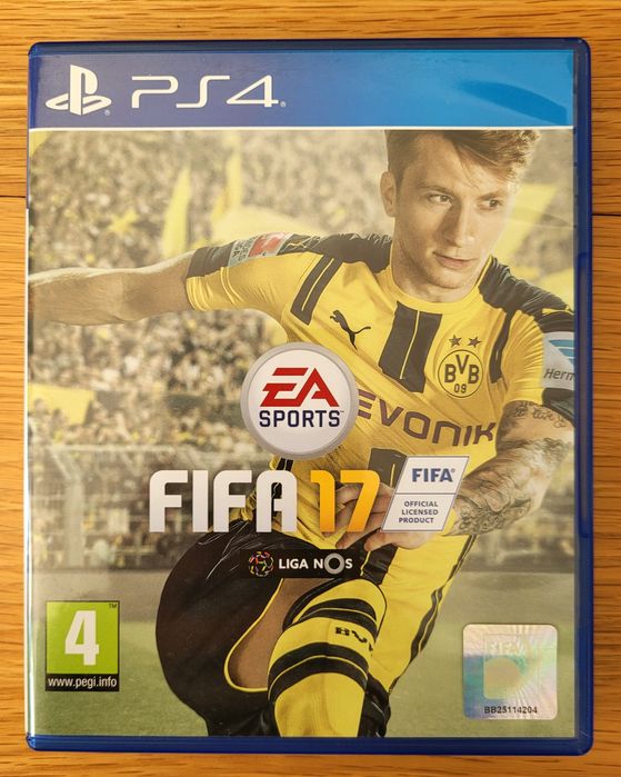 Jogo: FIFA 17 - Playstation 4 (PS4)