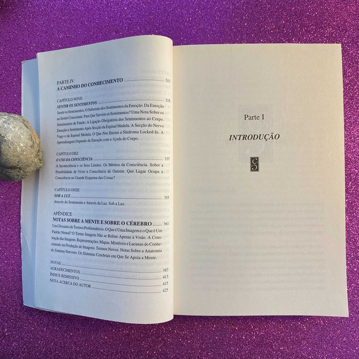 O Sentimento de Si Autor: António Damásio