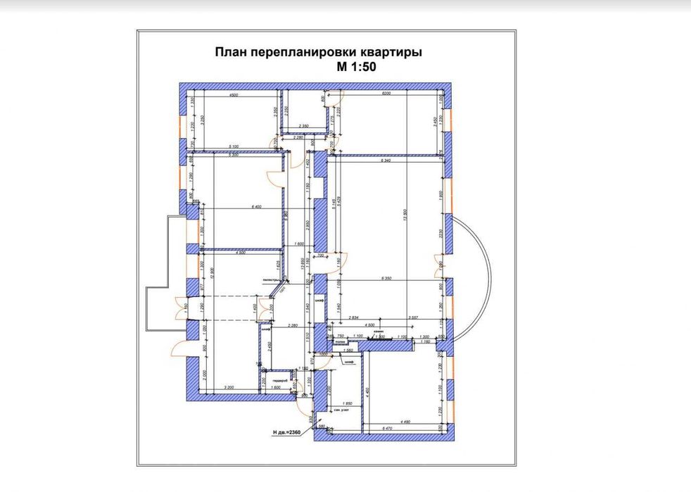 Многокомнатная квартира по адресу бульвар Дружбы Народов (площадь 230 м²) - Atlanta.ua - фото 24