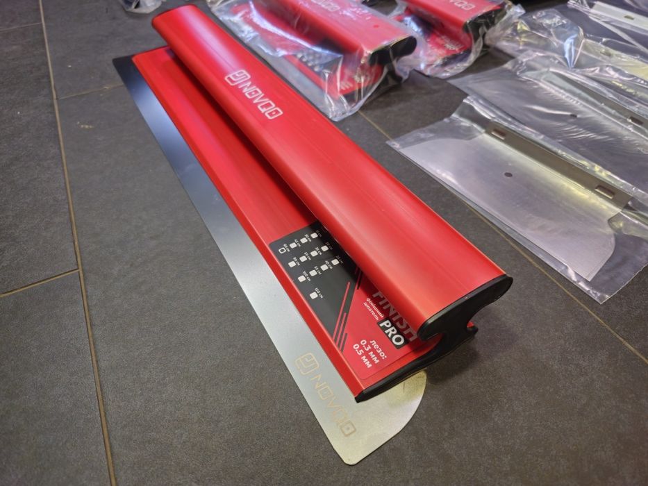 Набір шпателів для механічного нанесення FINISH PRO + Запасні леза