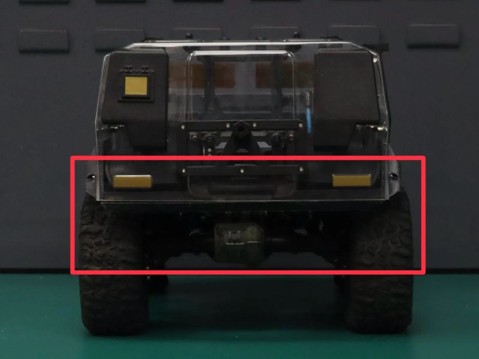 Peças de Carroçaria Táticas DITV-01 para Trx-4 Defender/Tactical