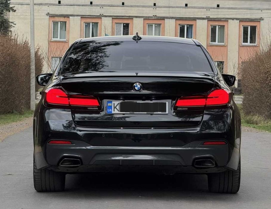 Спойлер багажника BMW G30 17-22 год бмв 5 г30 сабля накладка Бмв g30 M