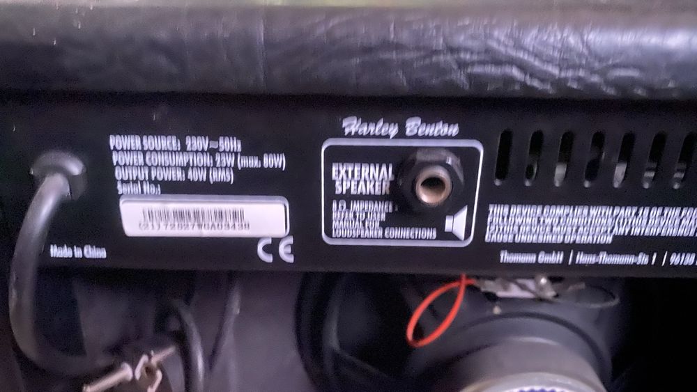 Amplificador Harley Benton HB-40R