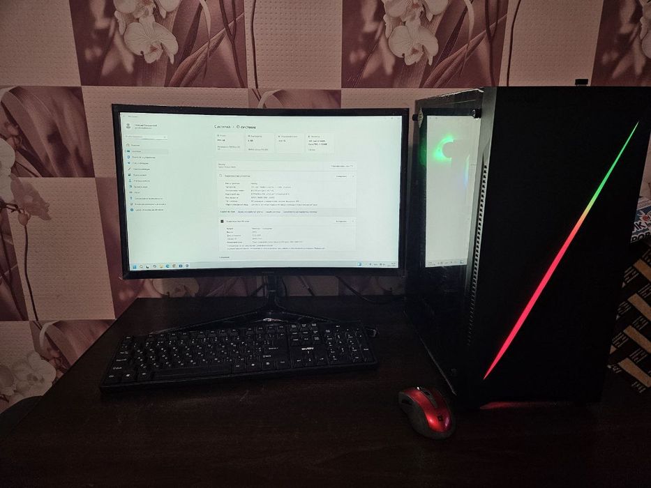 Игровой ПК i5-12400/ DDR4 16GB/ ASUS RTX 3050 8GB/Asus B660M-Plus D4