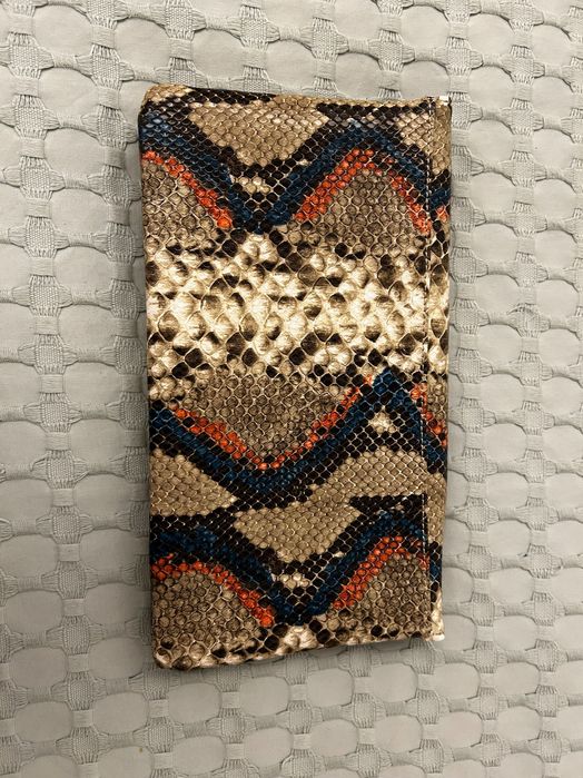Clutch/ Mala de Mão Animal Print (Padrão de Cobra) - Parfois