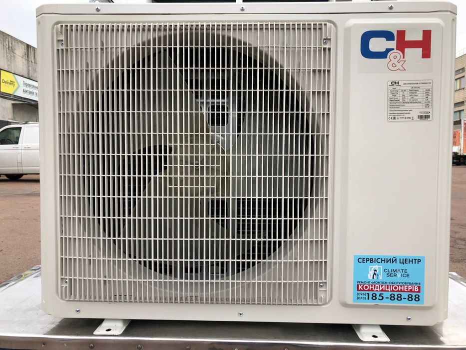 Кондиционер инвертор "24" кассетный б/у до 80 м2 монтаж сервис