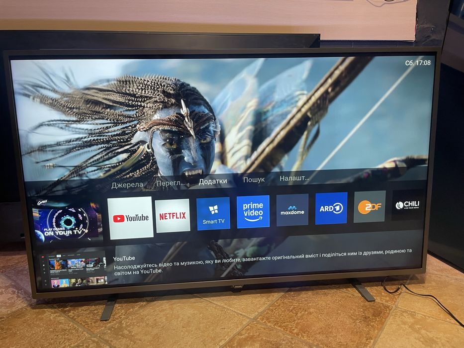 Телевізор Philips 55 4K Ambilight Smart tv 4К