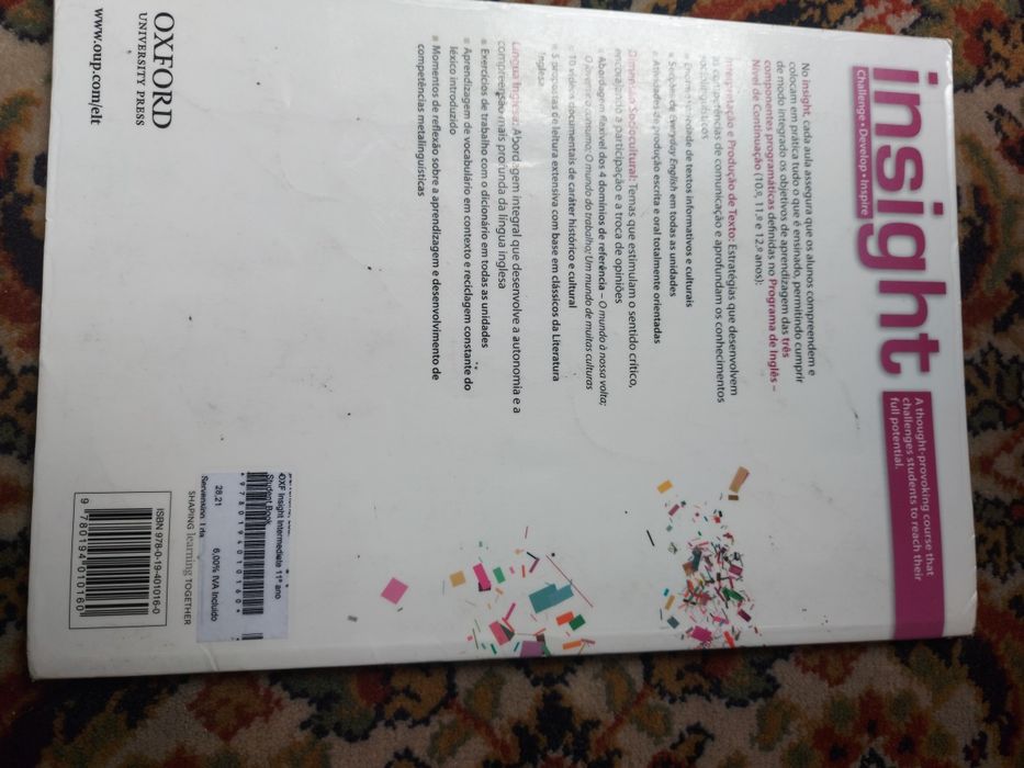 Livro 11 ano inglês insight