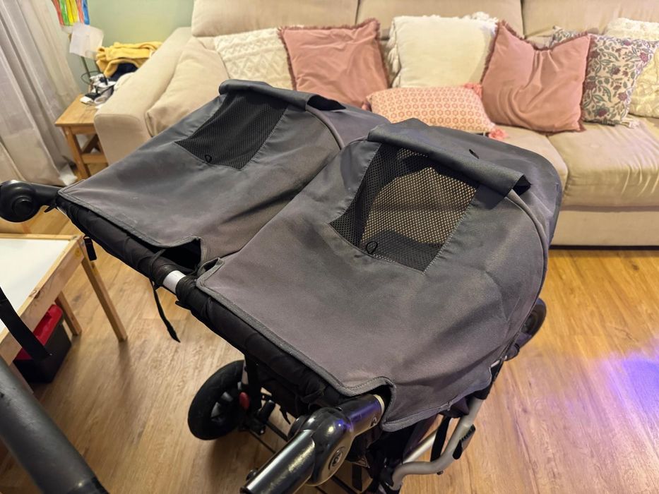 Mountain Buggy Duet Carrinho Gémeos 63 cm (o mais estreito do mercado)