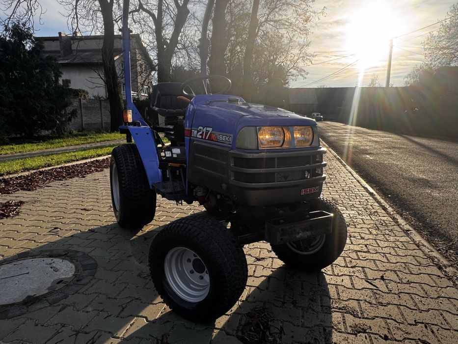 Traktorek japoński Iseki tm217 230 mth bardzo ladny stan