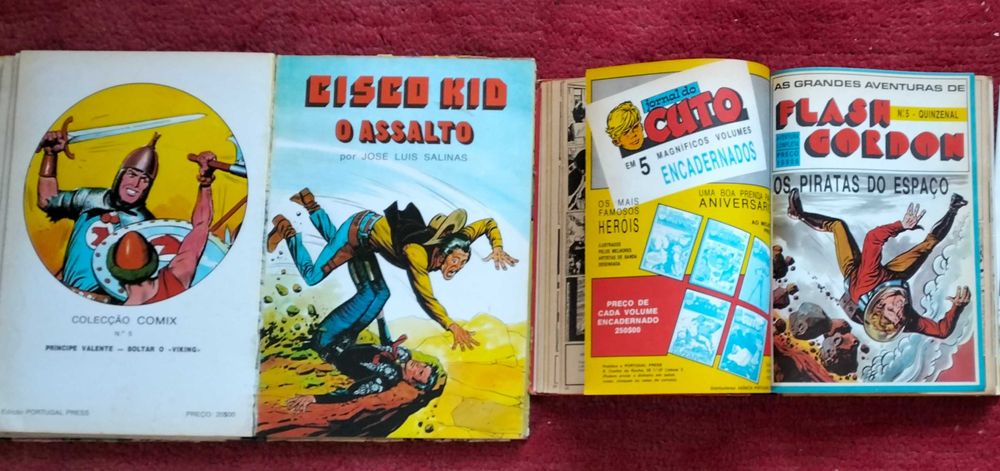 BD Flash Gordon e Colecção Comix, Portugal Press