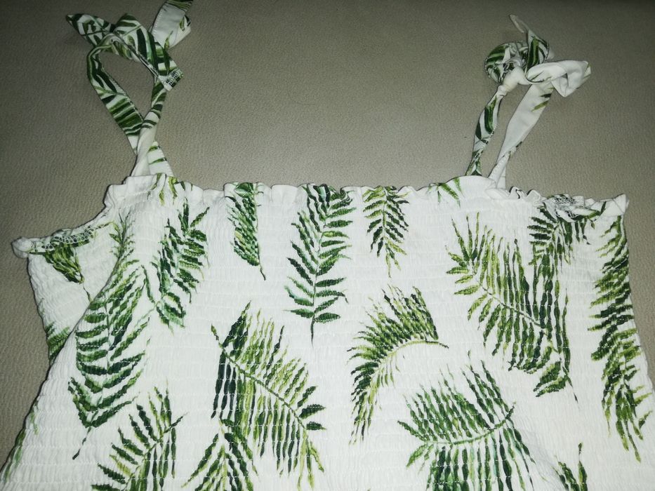 Top verde e branco da H&M