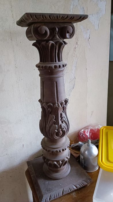 coluna decorativa Madeira maçiça