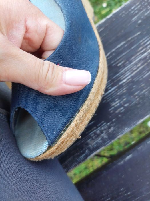 Espadryle Tommy Hilfiger stan bardzo dobry