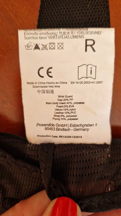 ochraniacze POWERSLIDE rozmiar s