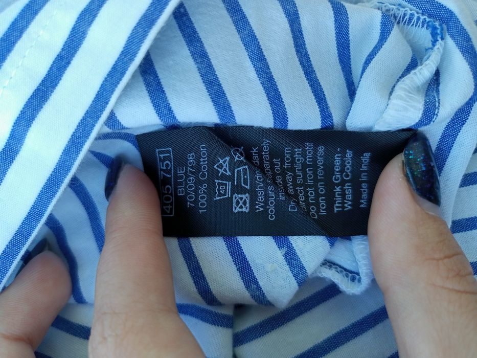 Летняя рубашка с вышивкой