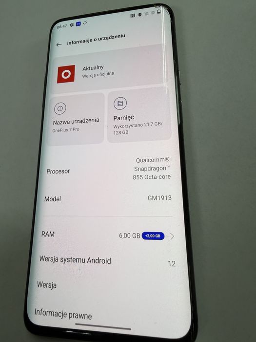 One Plus 7 pro   6/128