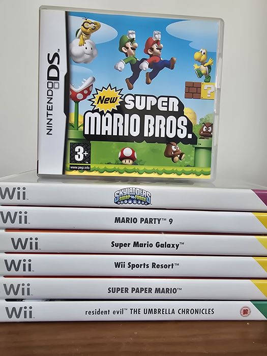 Jogos Nintendo DS e WII