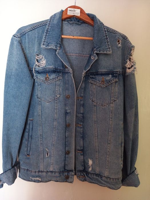 Джинсова куртка S