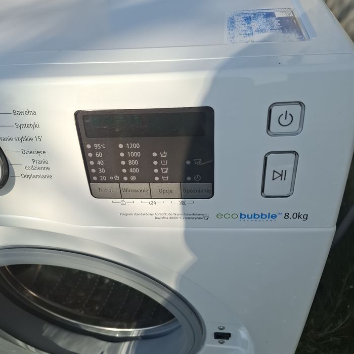 Pralka samsung Eco bobble 8kg