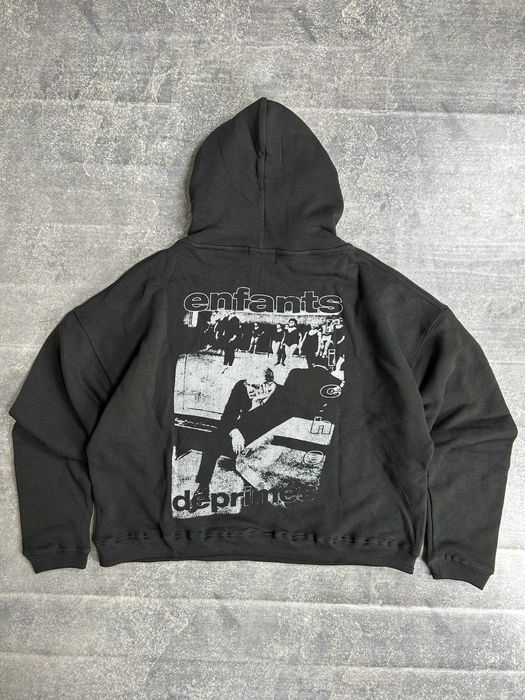 Худі Enfants Riches Deprimes Black Sweatshirt чорна archive худи кофта