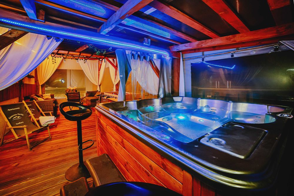 Apartamenty Czarna Perła z sauną i jacuzzi - blisko basenów termalnych