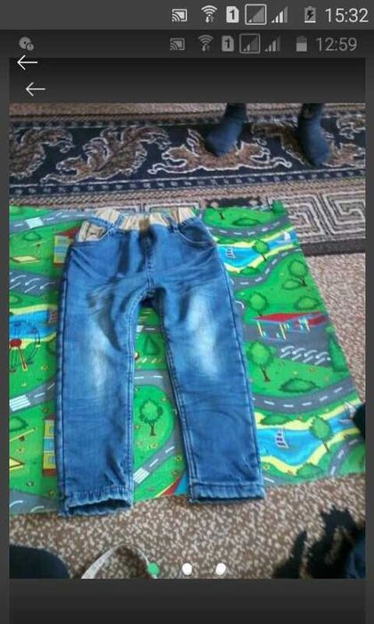 Зимові джинси на хлопчика