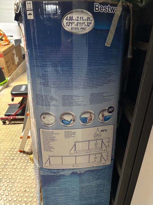 Piscina grande de quintal