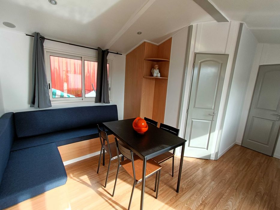 Mobil Home T2 | Ripado Envernizado  super moderna OFERTA TRANSPORTE