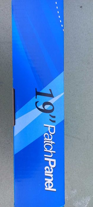 Патч панель 1U 24 порта кат. 5Е 19"